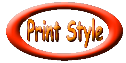 Logo Print Style